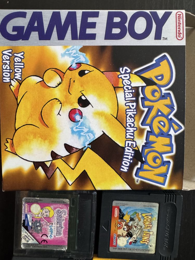 Lote de jogos , pokemon yellow