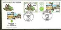 Niger. Wystawa filatelistyczn w Lome 1985. FDC