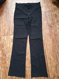 Czarne eleganckie spodnie 36s