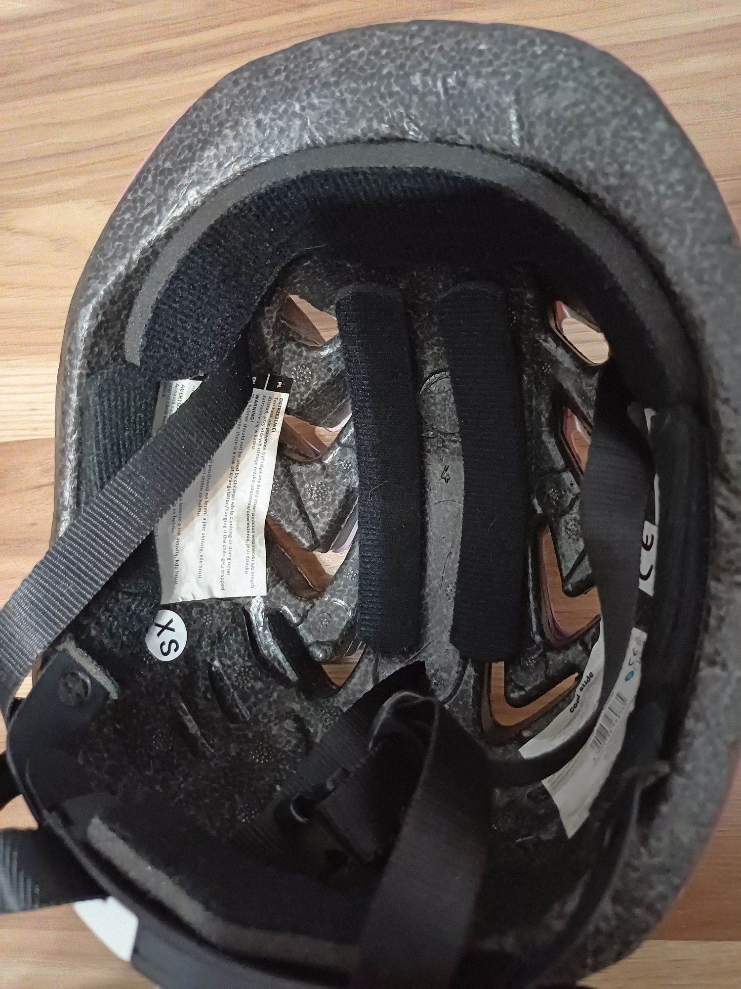 Kask rowerowy dziewczęcy r. Xs