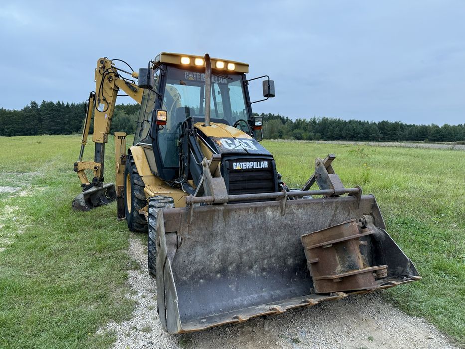 Cat 432d premier joystik caterpillar koparko-ładowarka
