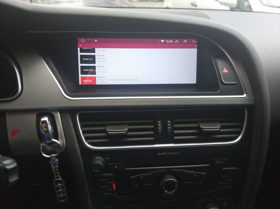 Multimédia Android 8,8" Audi A4 A5 Q5 gps usb wi-fi