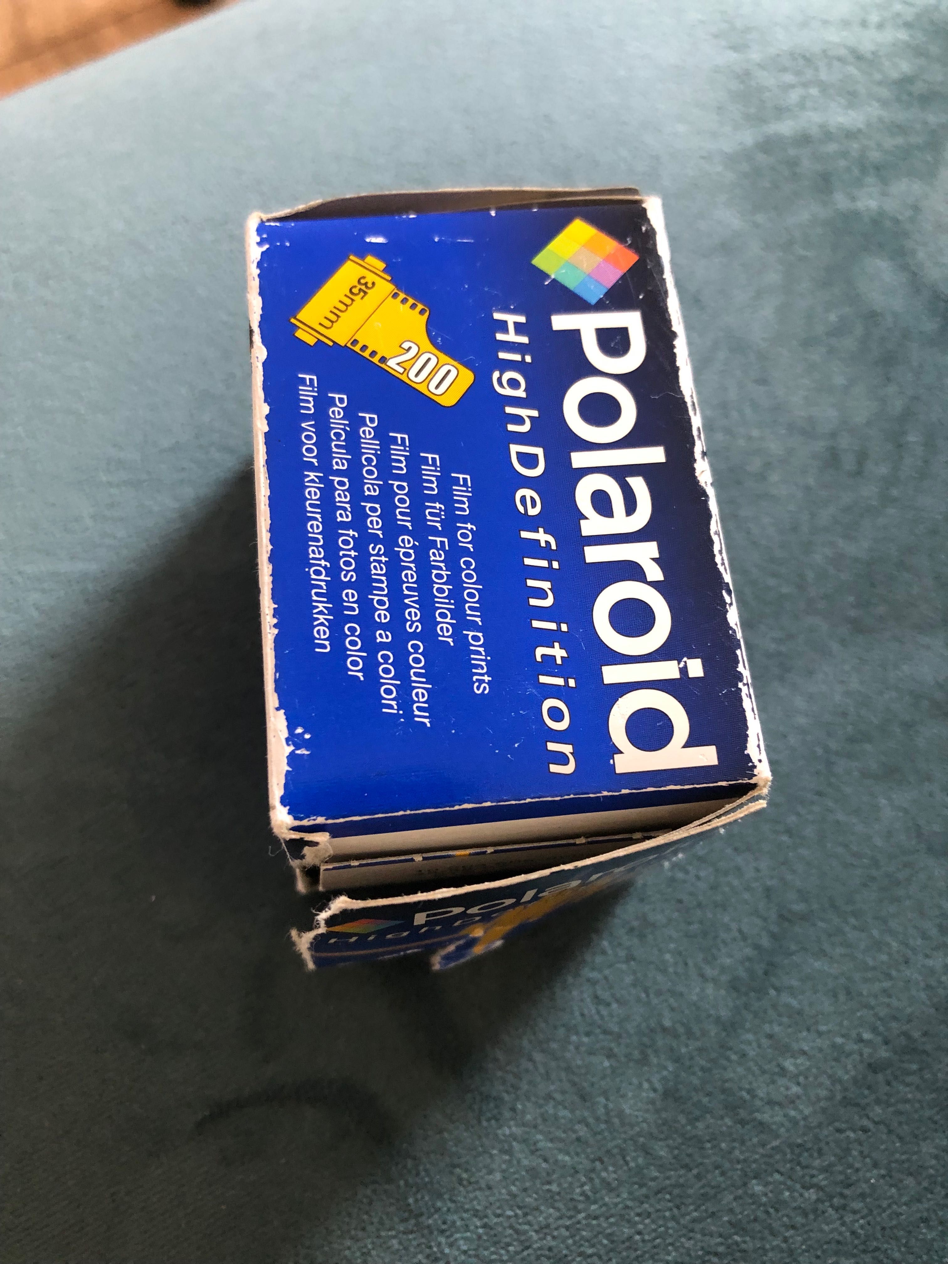 Polaroid high definition 35mm color print film klisza wklad