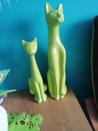Koty ceramiczne 2 sztuki
