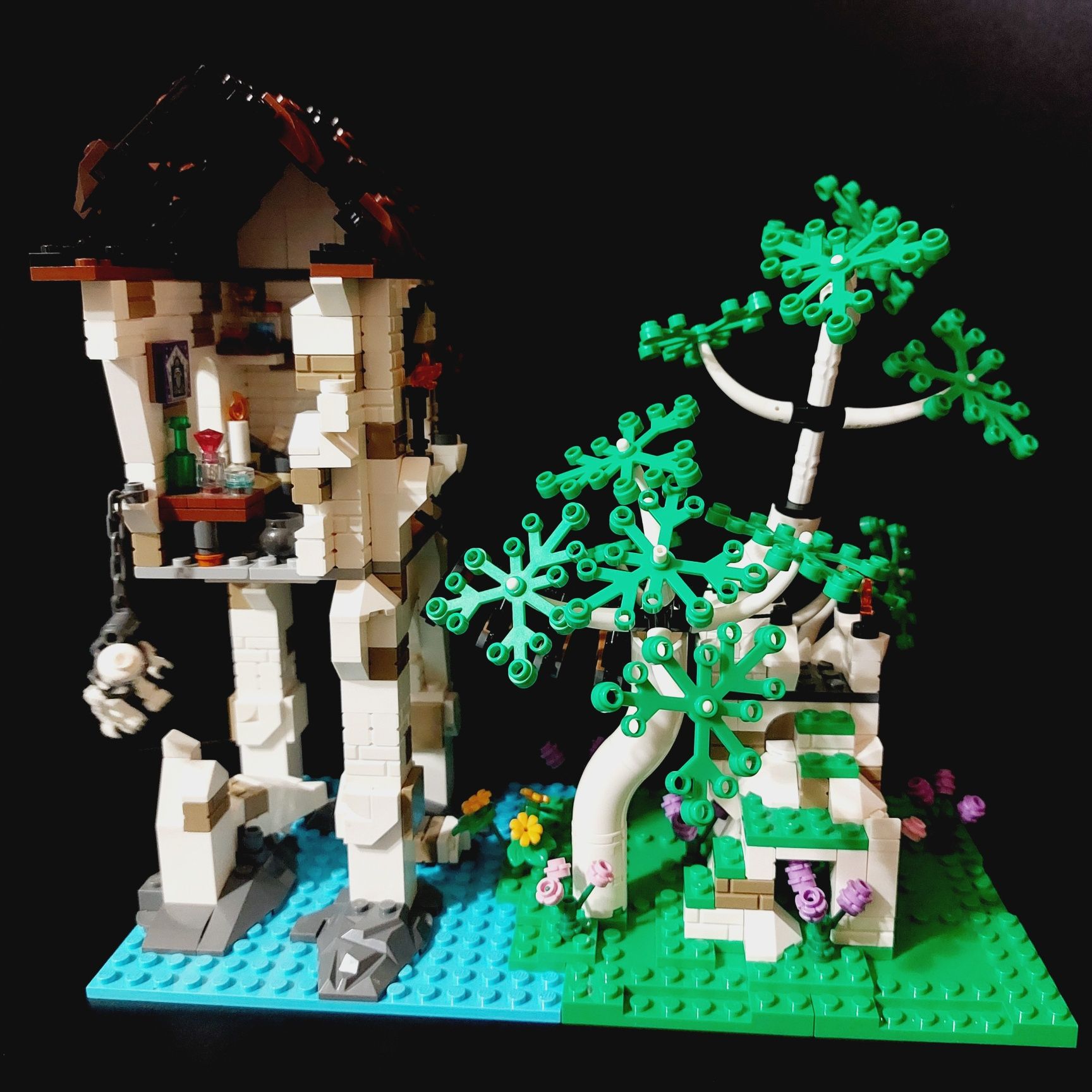 Lego Castle MOC - Ruins of Majisto house