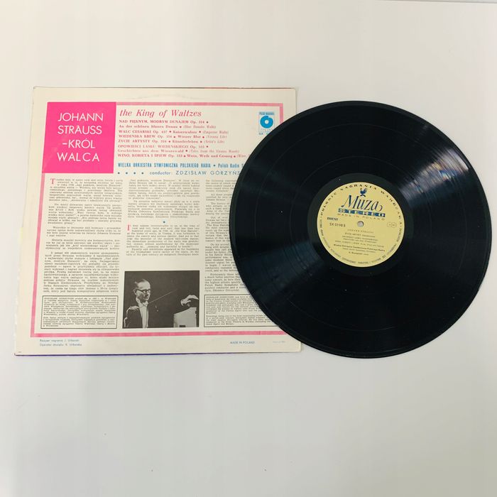 Johann Strauss Król Walca Wielka Orkiestra Symfoniczna Winyl