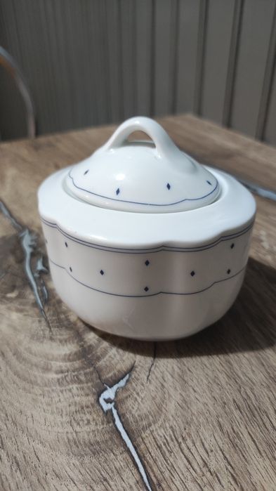 Porcelanowa cukiernica Ingres Weiss