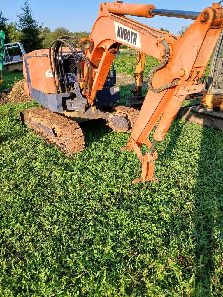 Minikoparka kubota kh021 uszkodzona