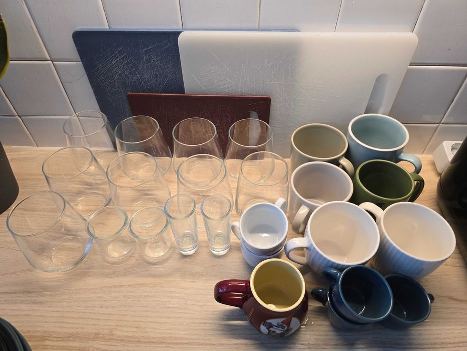 Conjunto de utensílios de cozinha