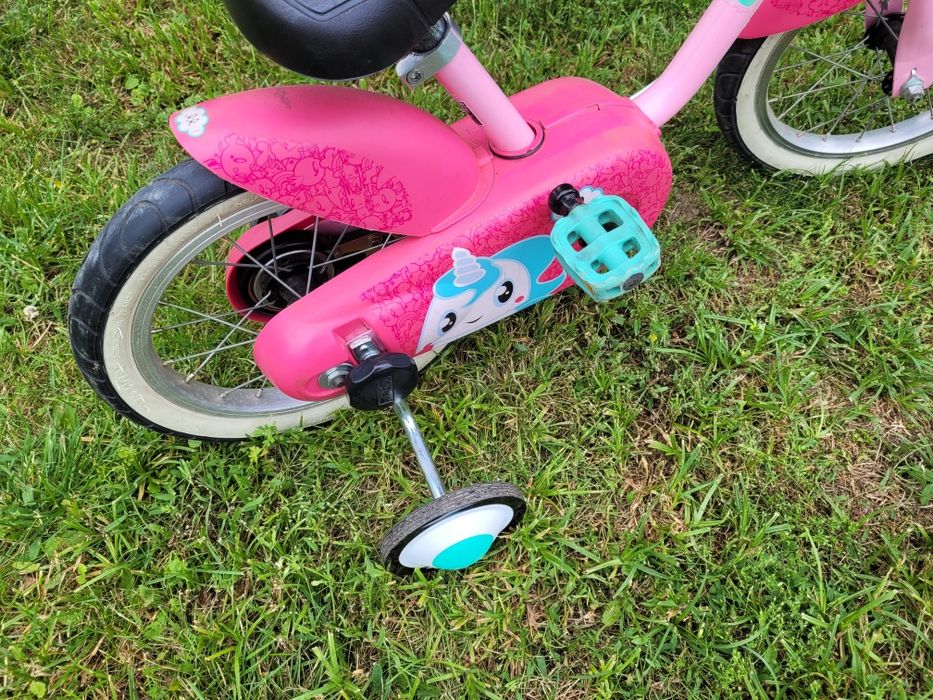 Btwin 500 Discover 14" Jednorożec rower dziecięcy