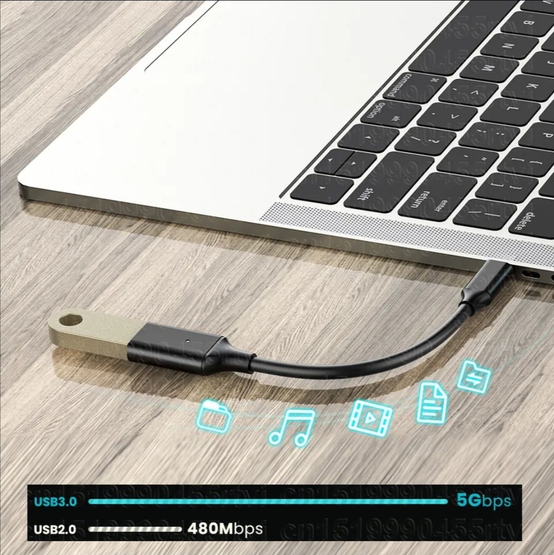 OTG кабель Type-C /USB, хаб.