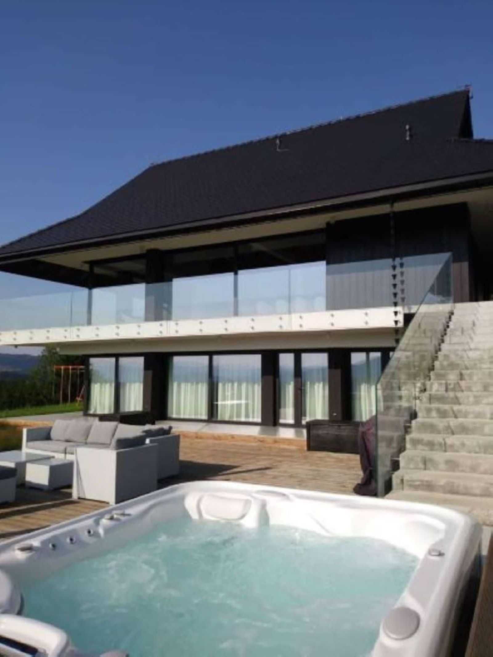 Luksusowa Villa z jacuzzi. sauną , tarasami widokowymi