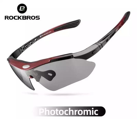 Велосипедные фотохромные вело очки RockBros тактические велоочки
