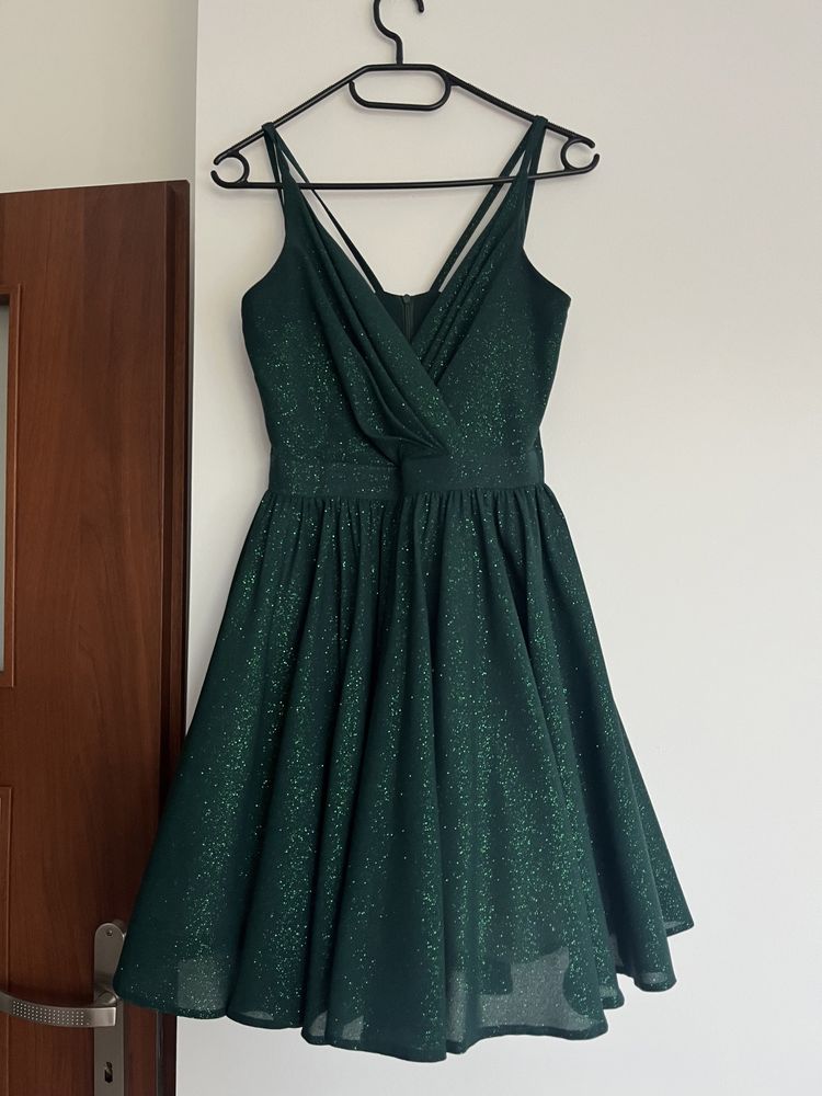 Sukienka błyszcząca Elizabeth collection brokat