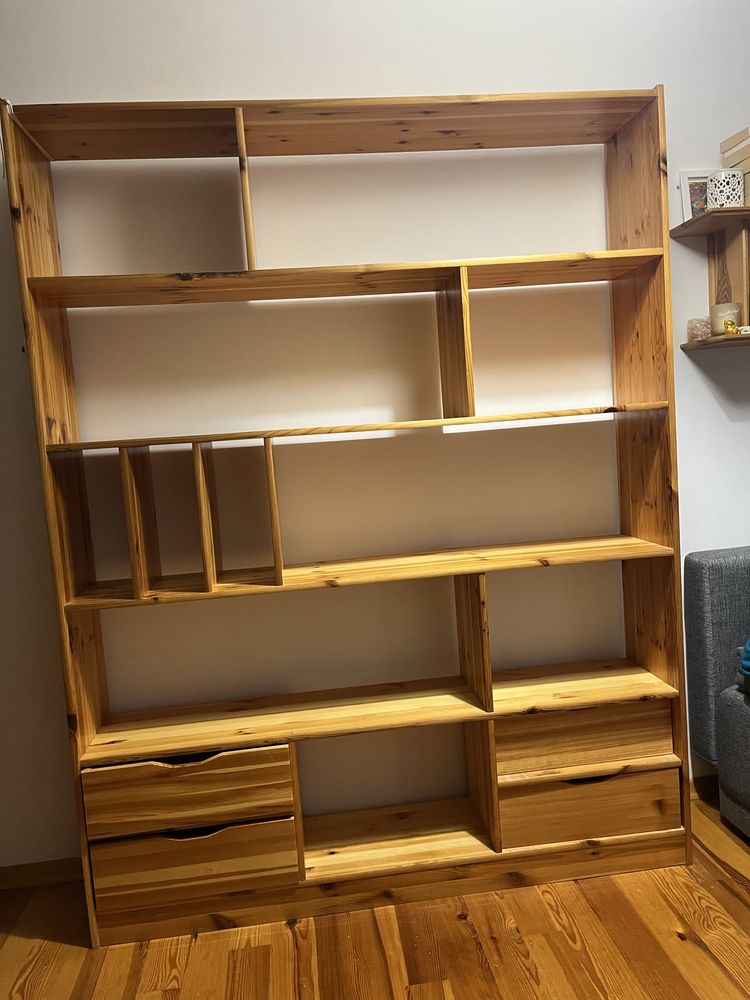 Regał sosnowy ikea