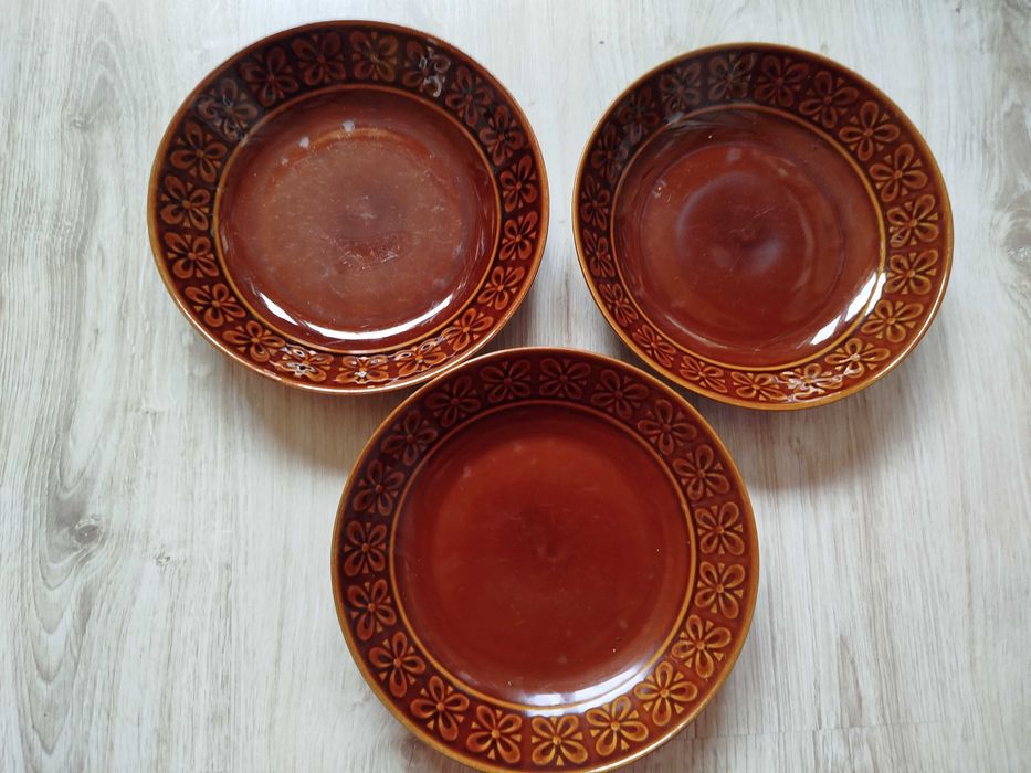 Pruszków porcelit talerze głębokie Kokardki Werina 3 sz