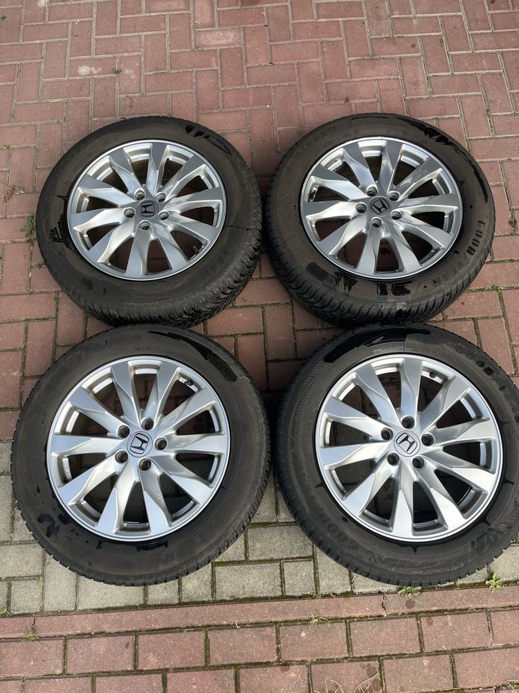 Kola alufelgi Honda CR-V opony caloroczne Goodyear 5x114,3 225/60r18