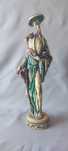 Figurka antyk alabaster mężczyzna Japonia