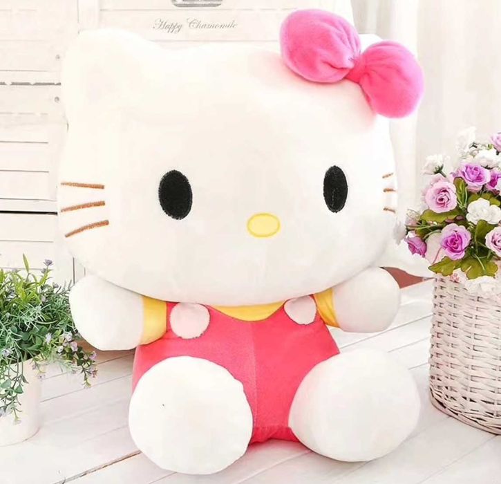 Maskotka Hello Kitty 20 cm nowa różowa biała w opakowaniu