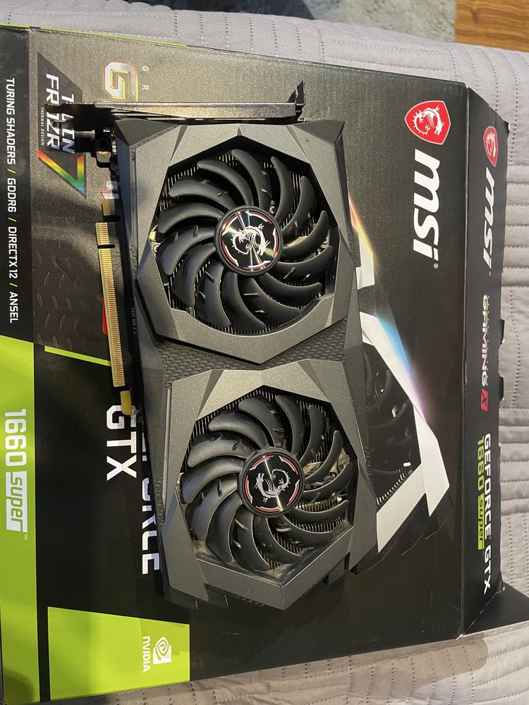 Gtx 1660 super msi gaiming x