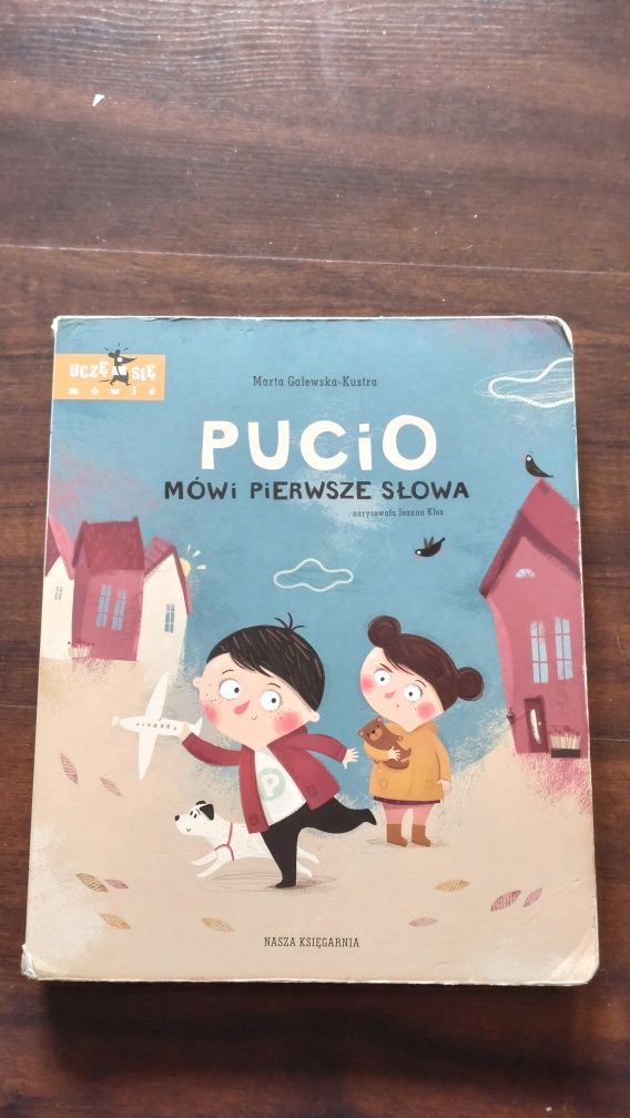 Książka logopedyczna Pucio mówi pierwsze słowa