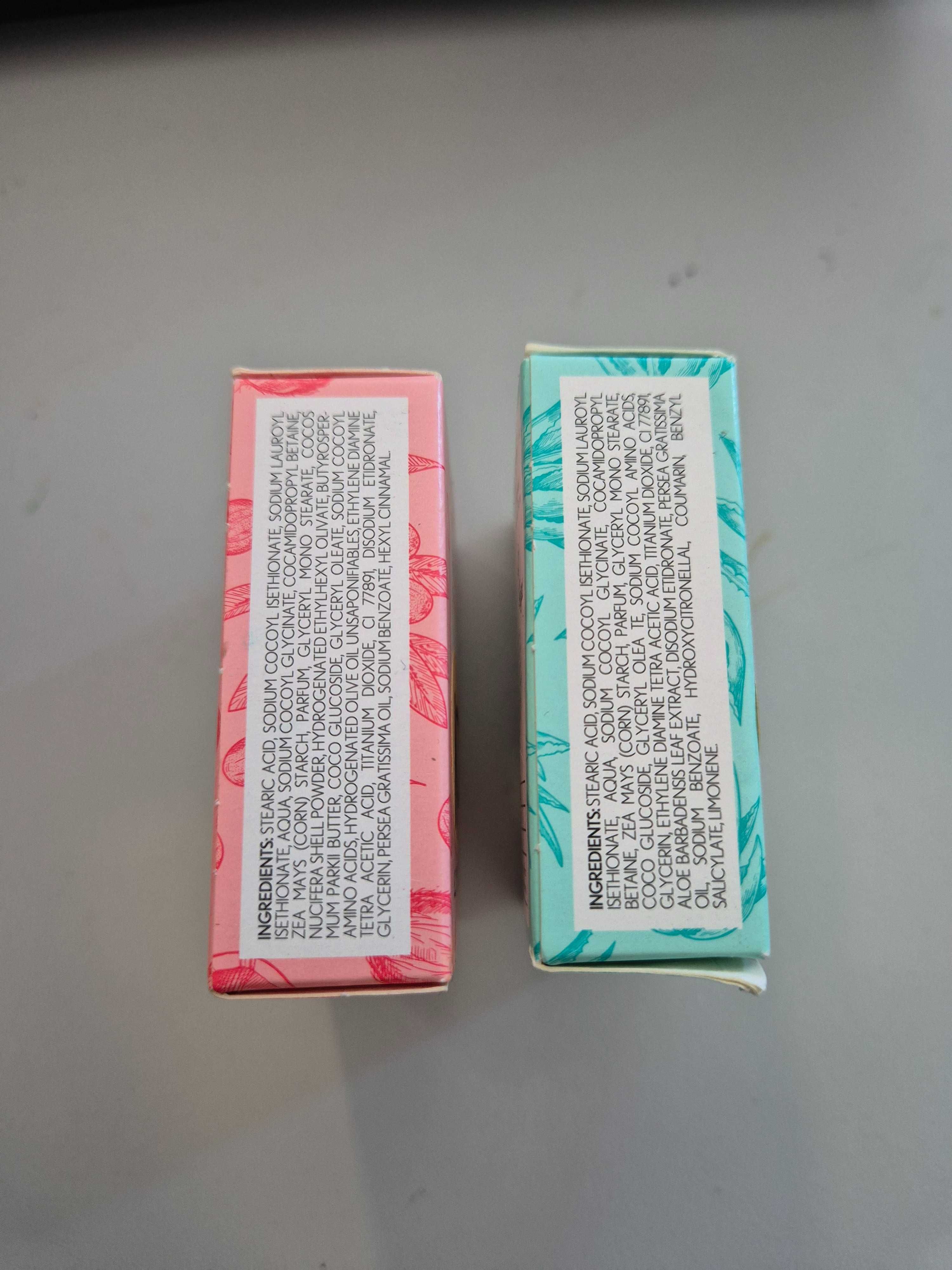 peeling do twarzy w formie kostki