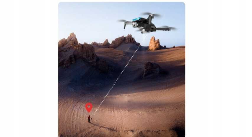 Dron dwie kamery 4K Rg107 Pro omijanie przeszkód Bateria 1X 1800 mAh
