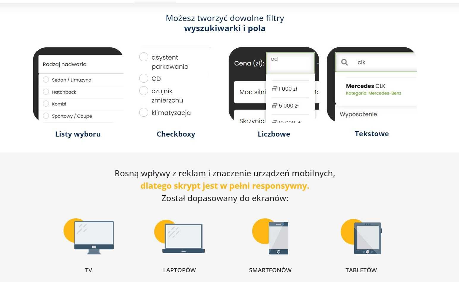 Najlepszy na rynku Skrypt ogłoszeń Premium RWD PHP 8.3 licencja