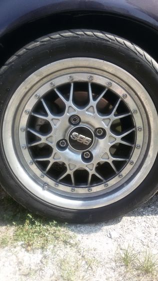 Комплект крутых легендарных кованных BBS RS 16" 4x114,3