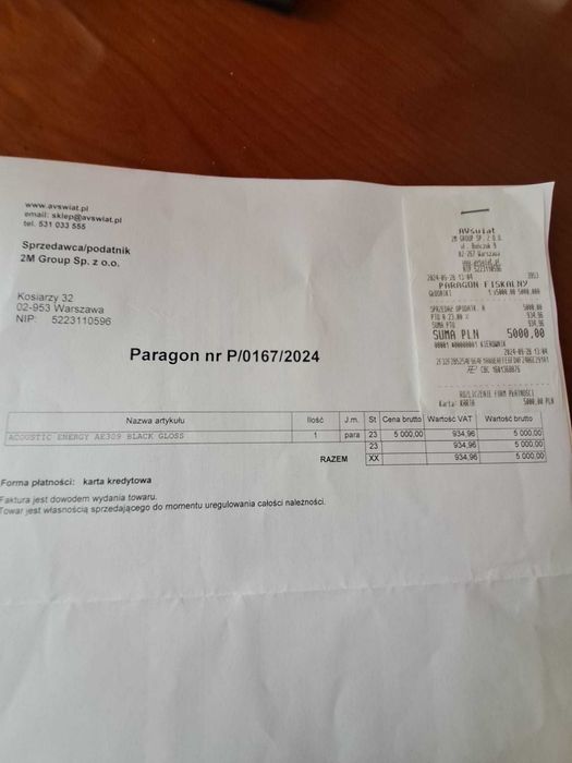 Acoustic Energy AE 309 - Brytyjskie głośniki na gwarancji