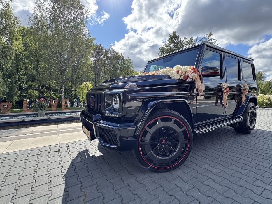 Auto do ślubu , Auto na wesele - BRABUS , G63 , G550 , MERCEDES