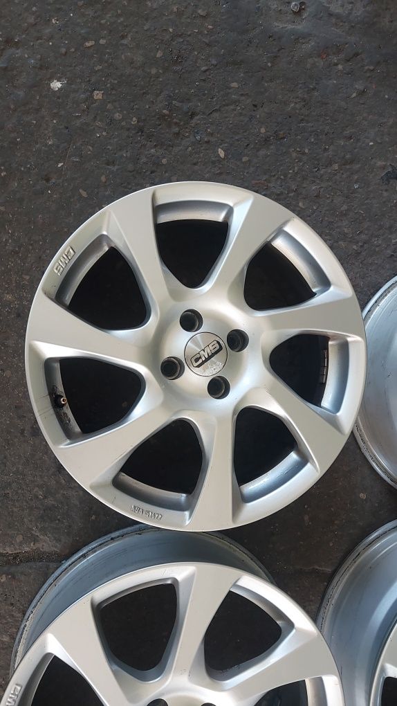 Alufelgi CMS 4x100 7J17 ET45 Toyota, Opel, Renault, Nissan i inne