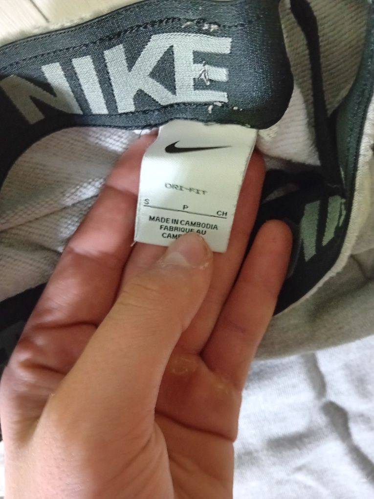 Szare męskie spodenki nike rozmiar - S