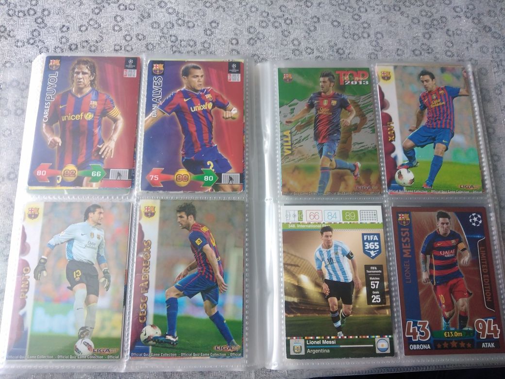 Karty FC BARCELONA FIFA 365 Messi limited edition RARE