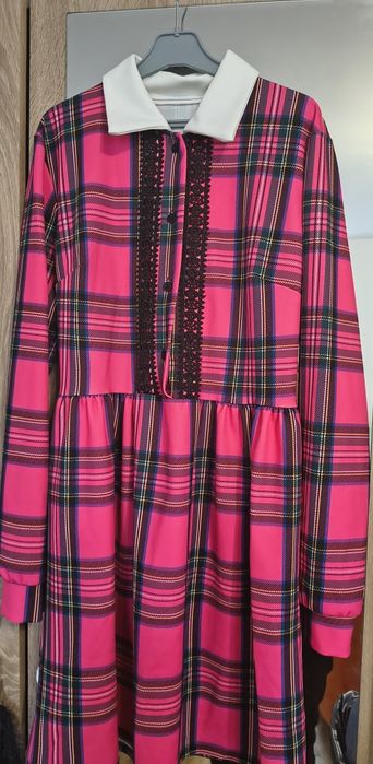 Sprzedam sukienkę w krate roz 150