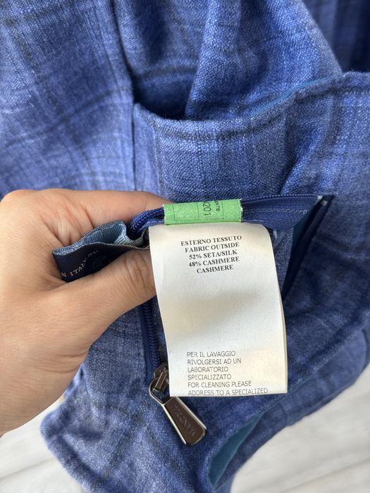 Кашемировая ветровка-бомбер Enrico Mandelli