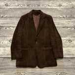 Мужская замшевая куртка пиджак Vintage Brown Suede Blazer