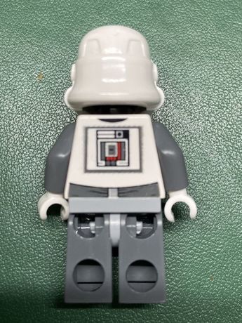 Legosw0177 AT-AT Driver - Red Imperial Logo, Bluish Grays, Black Head,