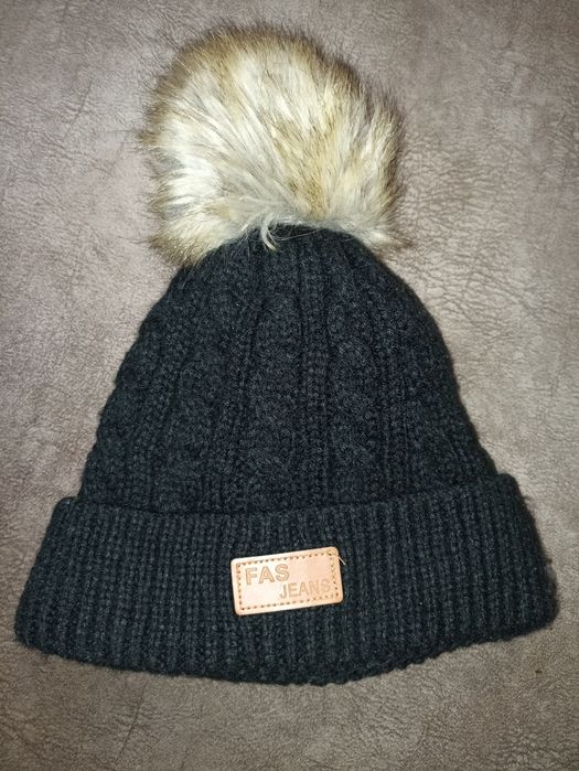 Шапочка для хлопчика зимова зимовий комплект