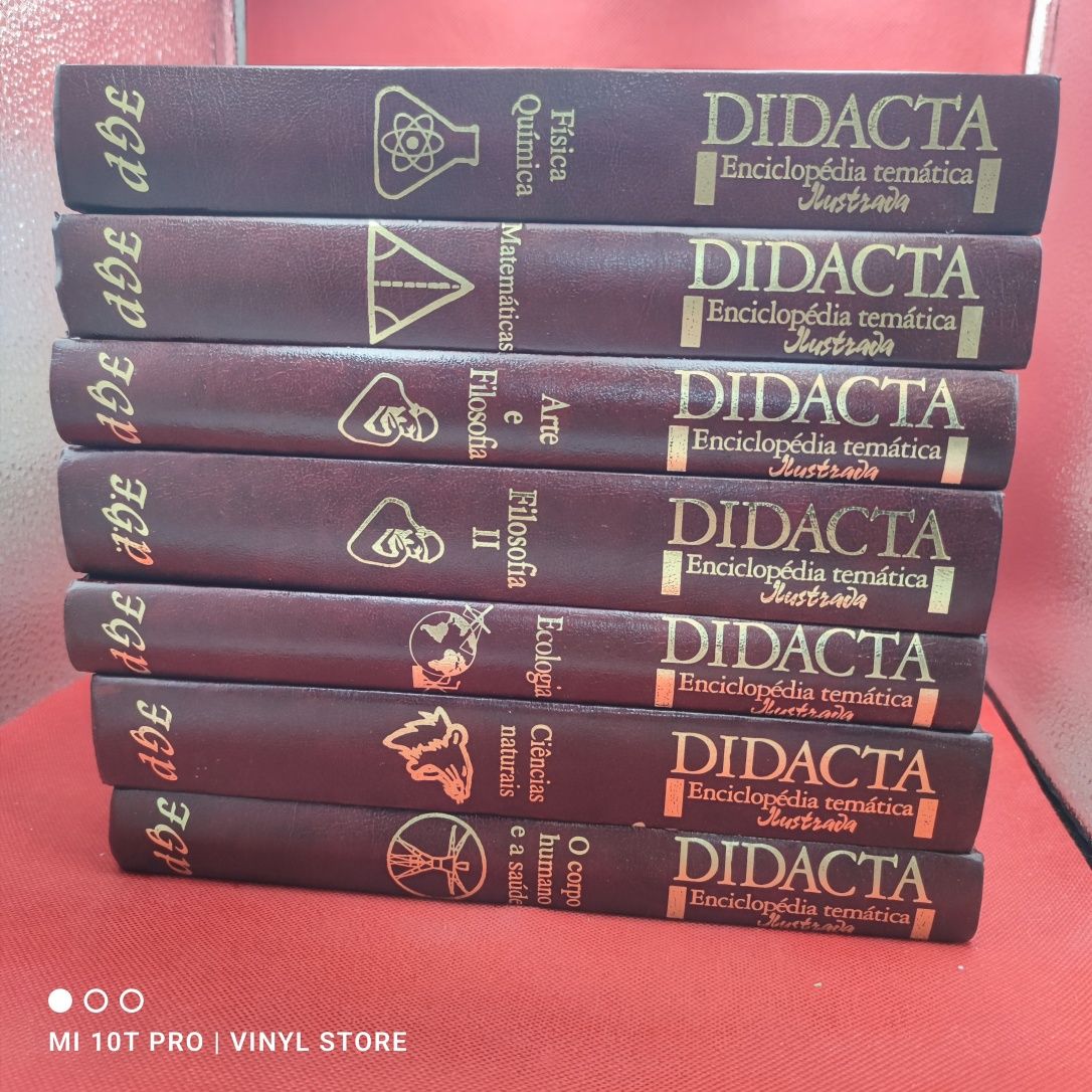 DIDACTA - Enciclopédia Temática Ilustrada - 7 vol. Ref: P VSO
