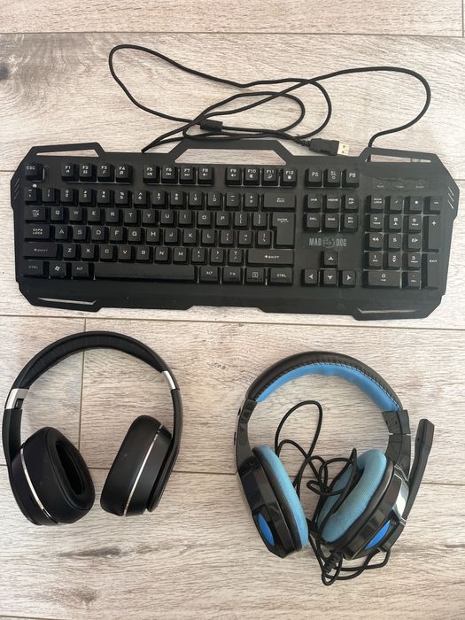 Zestaw: słuchawki Defender FreeMotion B540 i  Genesis Argon 100