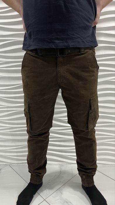 Продам чоловічі штани карго коричневі