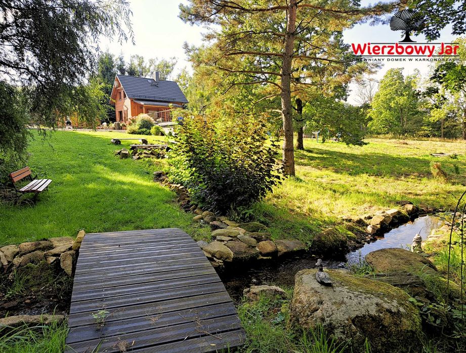 Drewniany domek z sauną 6 os Góry Karkonosze Wakacje