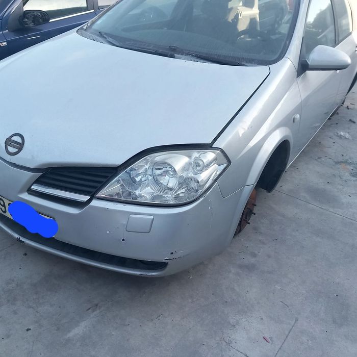Frente completa sem airbags nissan primera p12