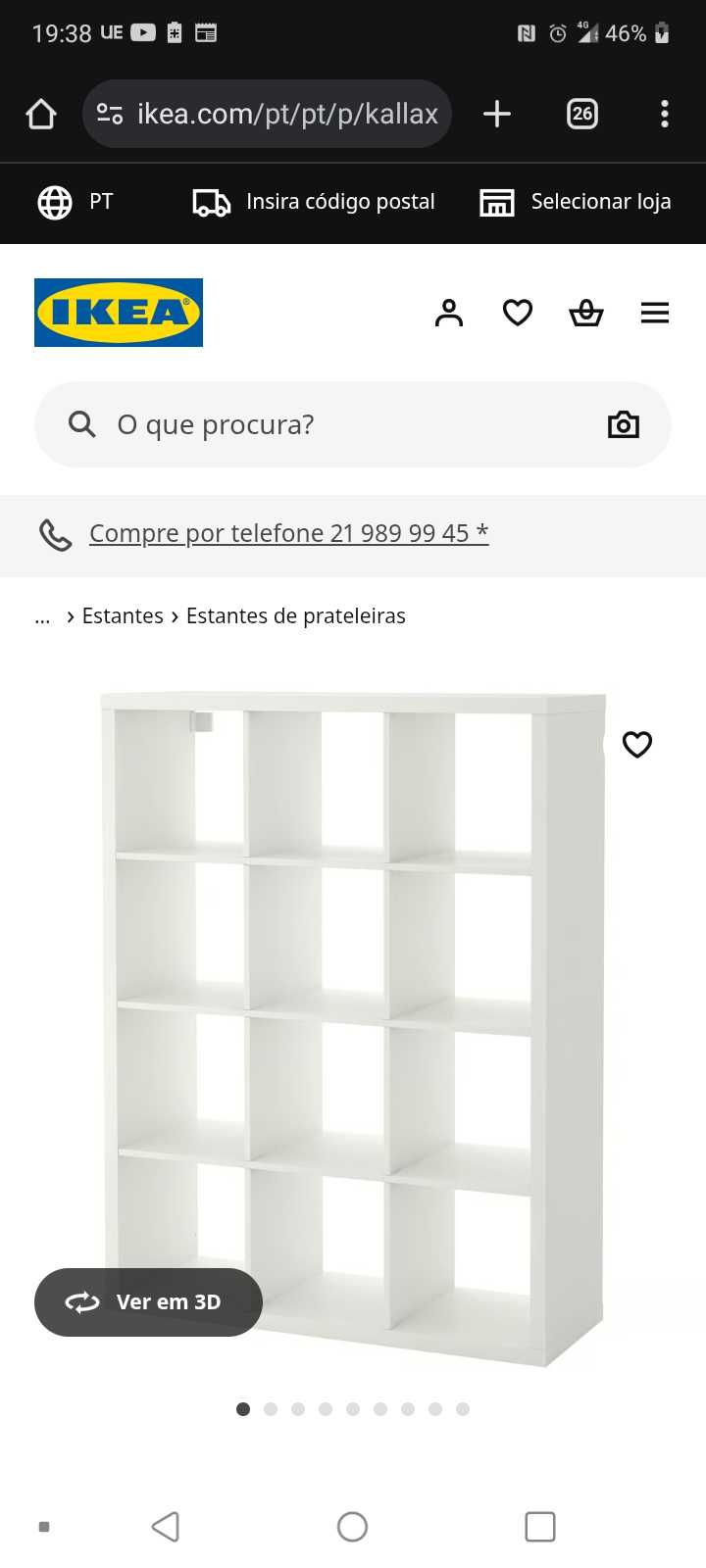 Vendo duas estantes praticamente novas
