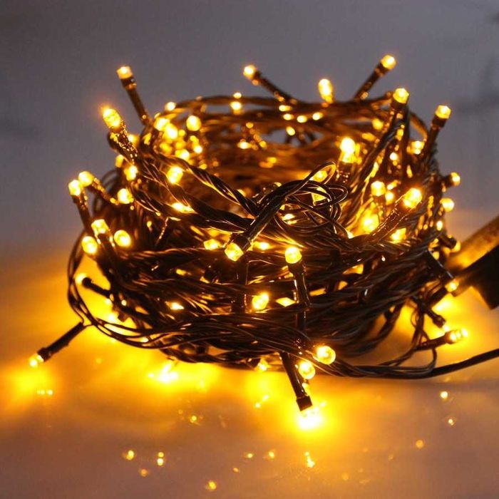 Lampki choinkowe 1000 LED barwa ciepła / barwa zimna