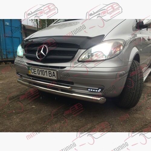 Кенгурятник Mercedes Vito 2003-2014 подножки рейлинги на крышу