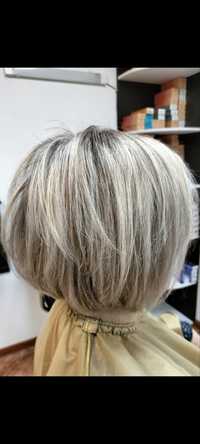 Фарбування волосся перукар парикмахер окрашивания блонд без жовтизни