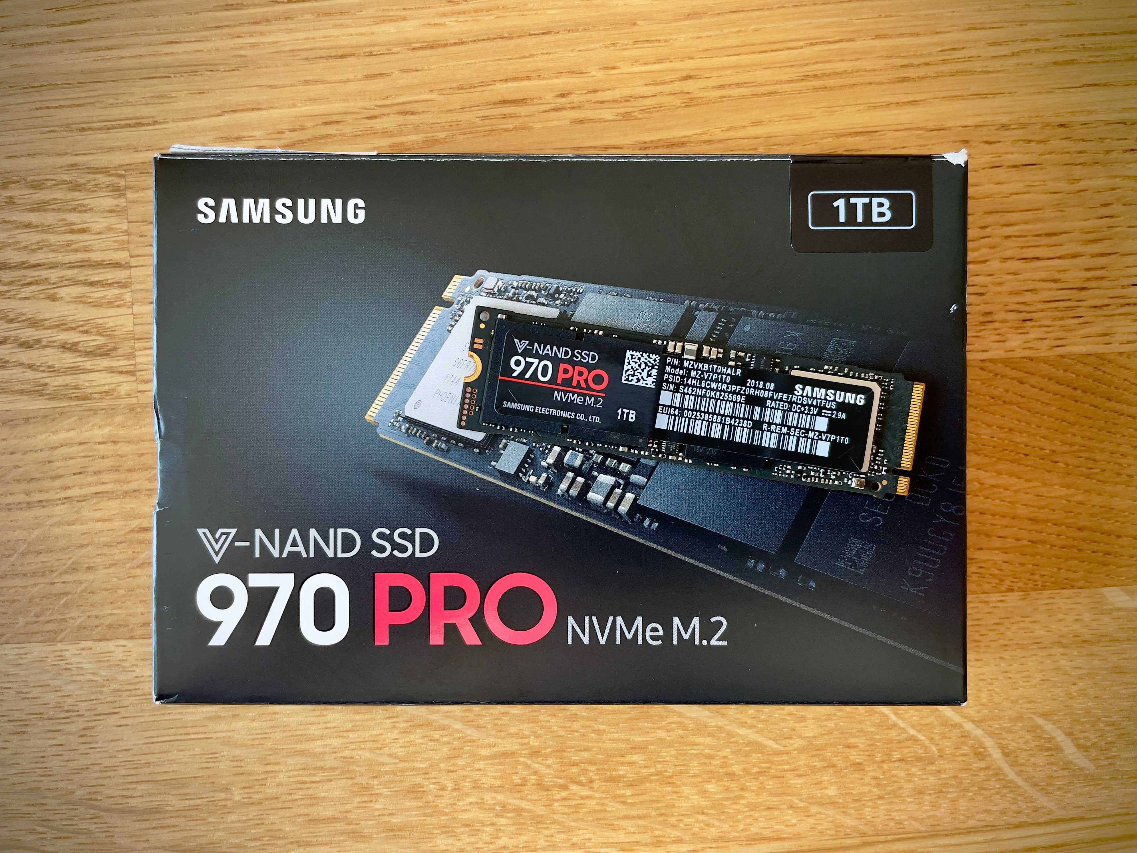 Dysk SSD Samsung 970 Pro 1TB (NVMe M.2)