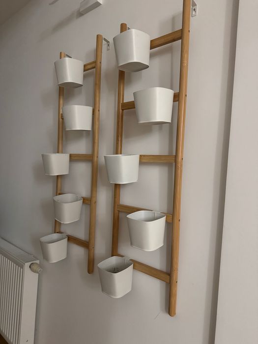 3szt - Stojak drabinka na kwiaty IKEA SATSUMAS
